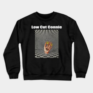 Illuminati Hand Of Low Cut Connie Crewneck Sweatshirt